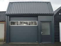 Platdak werkplaatsen geïsoleerd  width=