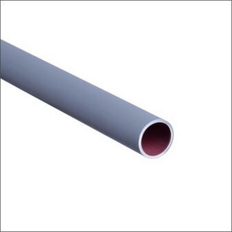 Kunststof installatiebuis, Diam: 19mm | Grijs | 4m