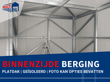 Binnenzijde berging Multiloods.nl