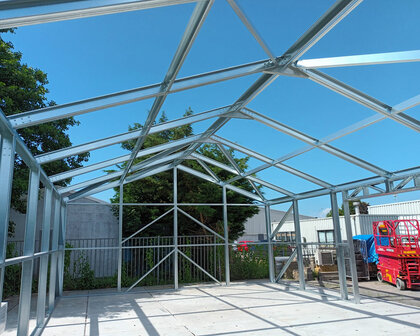 Garage 8x12m te Lelystad