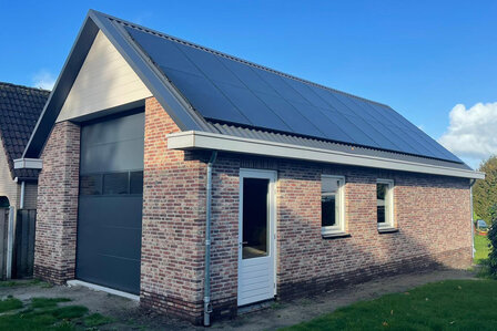 Zadeldak loods 6x12m Multiloods.nl