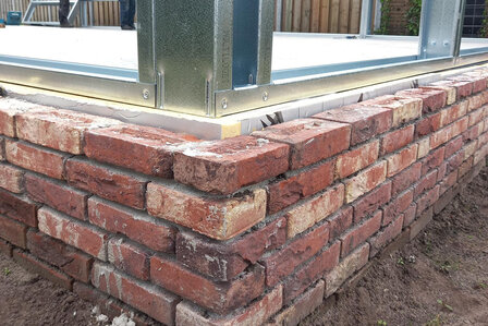 Opmetselen Multi Loods 6x12m