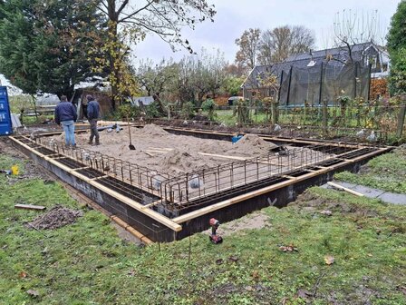 Beton fundering/ vloer voor uw MultiLoods