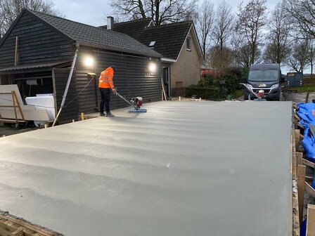 Beton fundering/ vloer voor uw MultiLoods