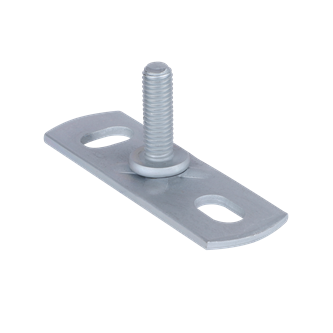 Muurplaat met draadeind 