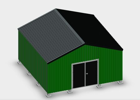 Prefab betonpoeren fundatie