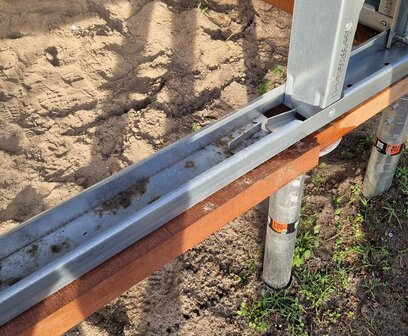 Schroefpaal fundering