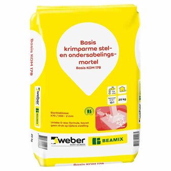 Krimparme ondersabelingsmortel 25kg