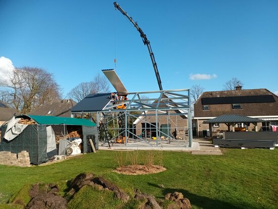 Montage MultiLoods werkplaats geïsoleerd