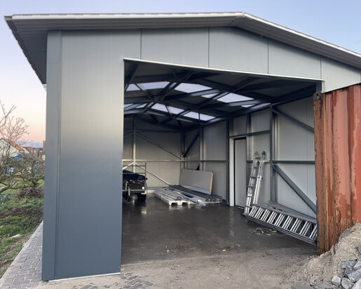 Zadeldak werkplaats Colijnsplaat Multiloods.nl