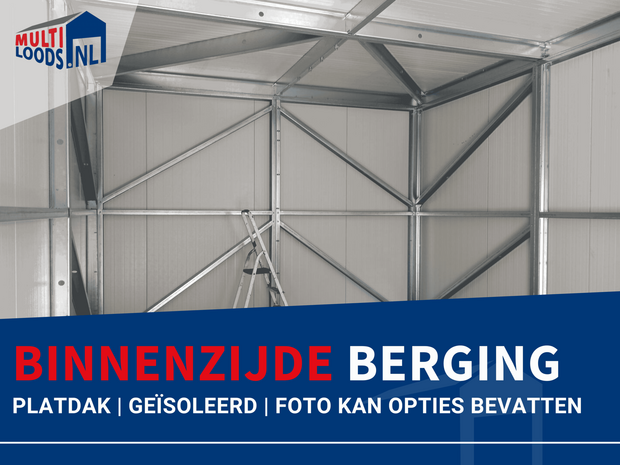 Binnenzijde berging Multiloods.nl