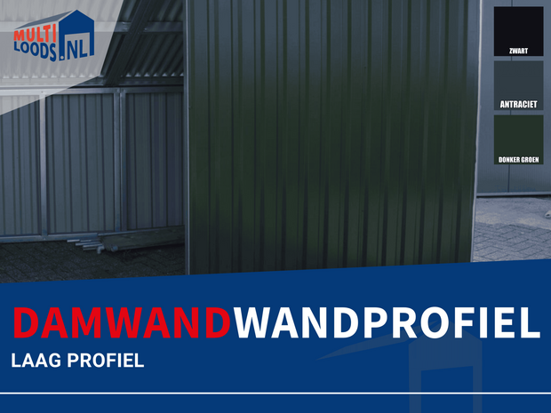 Multiloods damwand wandprofiel