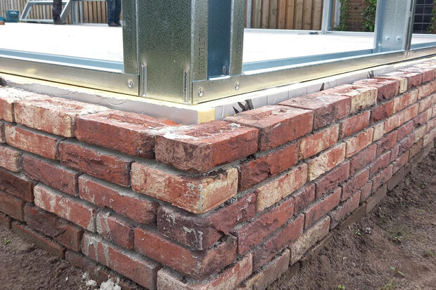 Opmetselen Multi Loods 6x12m