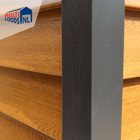 Staalrabat | Hoge plank | Golden Oak | Maatwerk