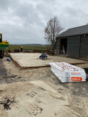 Beton fundering/ vloer voor uw MultiLoods