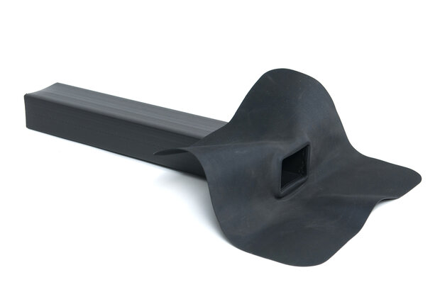 Zijuitloop EPDM 90graden