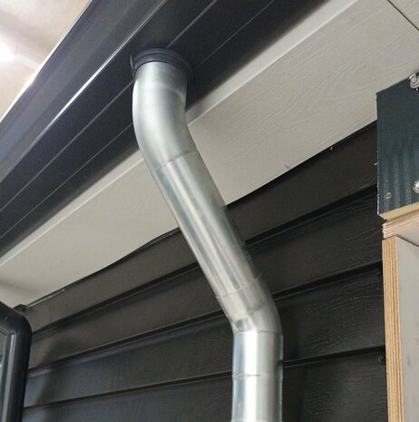 Aluminium goten sets (tot 20m1 naadloos gemonteerd)