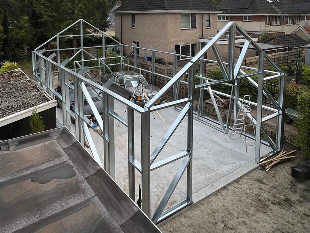 Hobby & Ateliergebouw 6x12m te Zuidbroek