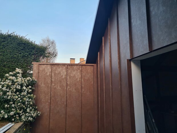 Berging 4x7m te Swalmen -in aanbouw