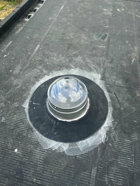 Solatube voor platdak