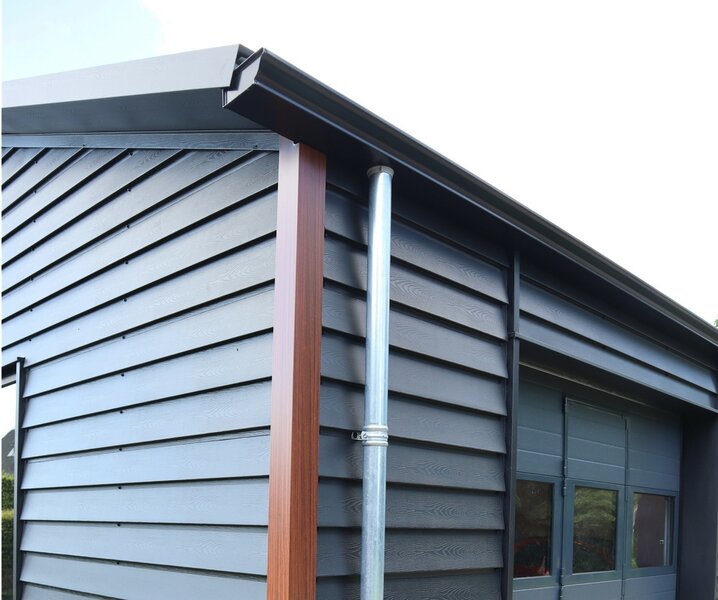 Aluminium goten sets (tot 20m1 naadloos gemonteerd)