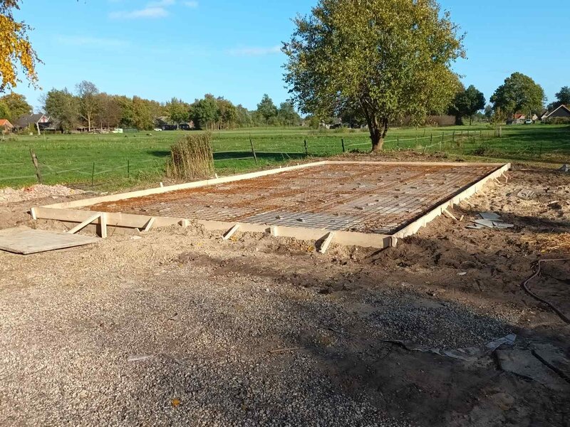 Fundering/ vloer MultiLoods voorbereiden &amp; maken