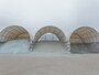 Boog container/ bunkeroverkapping 10x12m