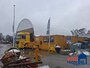 Zadeldak container/ bunkeroverkapping 6x12m