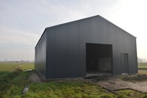 Zadeldak loods 8x12m | Goothoogte 3,0m | Vanaf 28.874,- excl. BTW