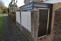 Platdak tuinberging te Veenendaal