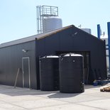 Zadeldak loods 6x14x3m te Alkmaar