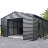 zadeldak loods 6x8x3m te Ingelmünster (BE)