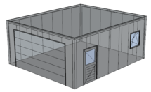Platdak loods/ garage 6x7m | Goothoogte 3m | Vanaf € 25.619,- excl. BTW