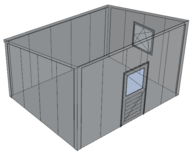Lessenaarsdak loods/ berging 4x5m| Nokhoogte 3m | Vanaf € 13.264,- excl. BTW