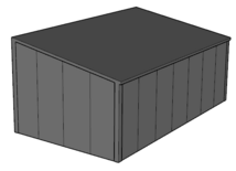 Lessenaarsdak loods/ berging 4x7m| Nokhoogte 3m | Vanaf € 15.477,- excl. BTW