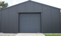 Platdak loods/ garage 4x5m | Goothoogte 3m | Vanaf € 19.565,- excl. BTW