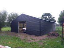 Zadeldak loods te Veenendaal