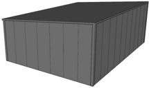 Lessenaarsdak garage| Maatwerk