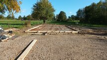 Betonvloer 5x8m (Dubbel bewapend)