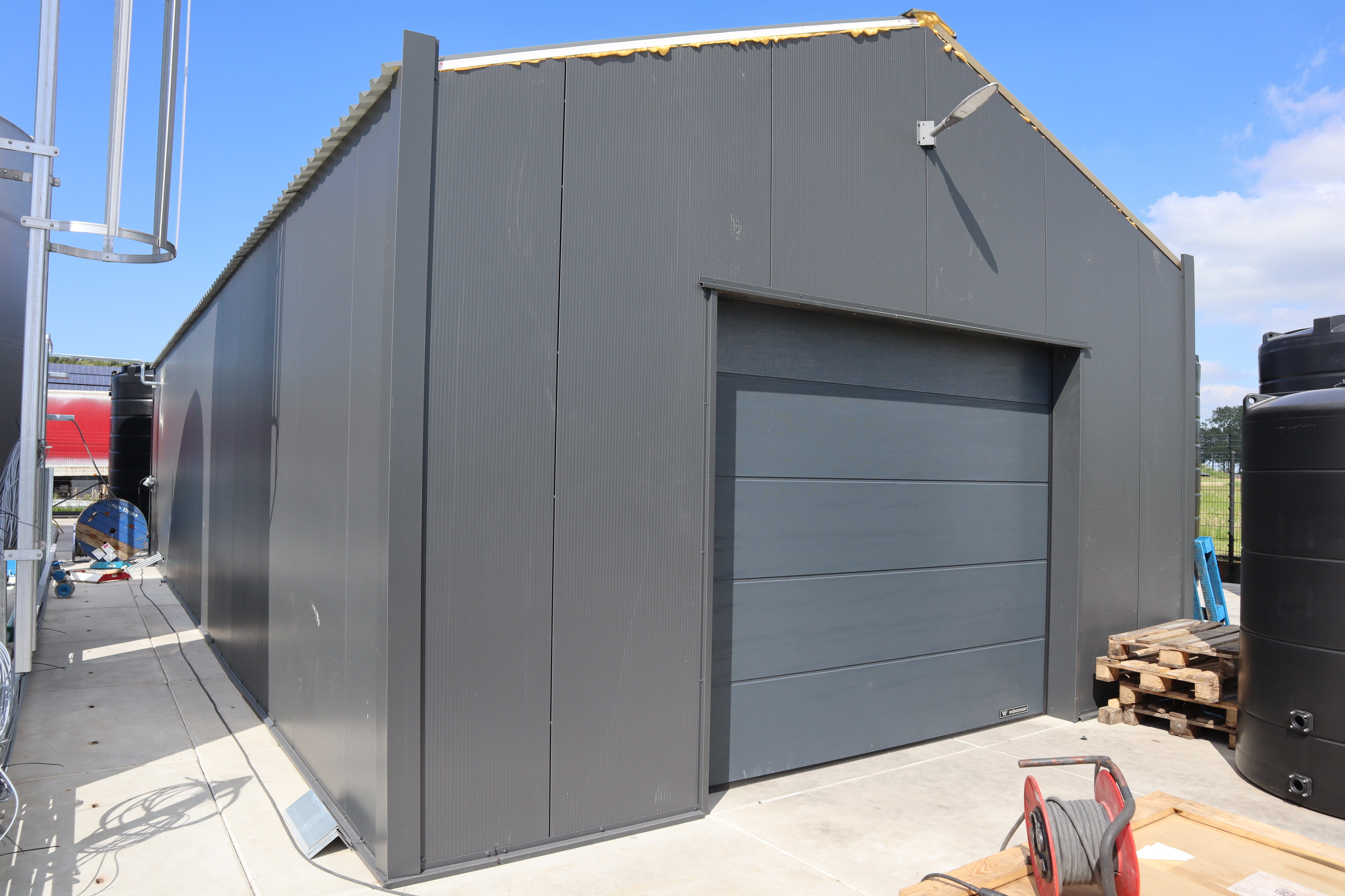 Zadeldak loods 6x10m | Goothoogte 4,0m | Vanaf 26.198 .- excl. BTW