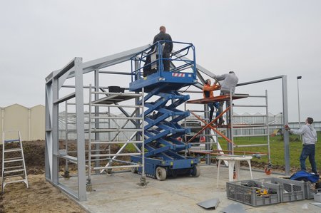 Zadeldak loods 6x10m | Goothoogte 4,0m | Vanaf 26.198 .- excl. BTW