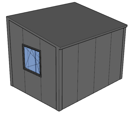 Lessenaarsdak berging 3x4m | Nokhoogte 3m| Vanaf € 8.507,- excl. BTW