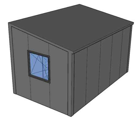 Lessenaarsdak berging 3x5m | Nokhoogte 3m| Vanaf € 9.359,- excl. BTW