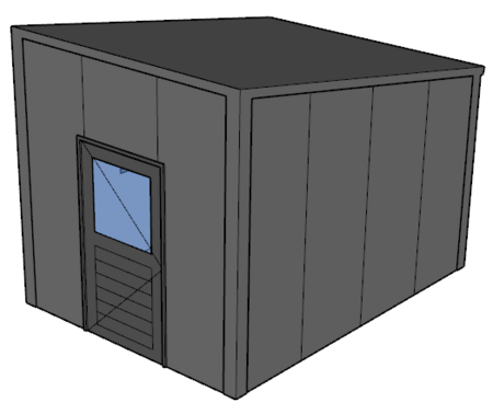 Lessenaarsdak loods/ berging 4x3m | Nokhoogte 3m | Vanaf € 11.050,- excl. BTW