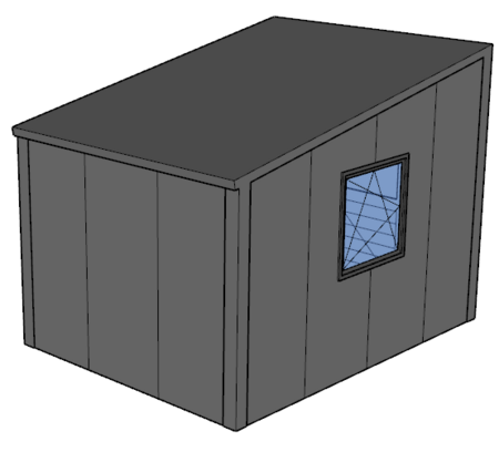 Lessenaarsdak loods/ berging 4x3m | Nokhoogte 3m | Vanaf € 11.050,- excl. BTW