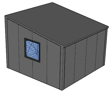 Lessenaarsdak loods/ berging 4x4m| Nokhoogte 3m | Vanaf € 12.134,- excl. BTW