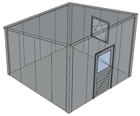 Lessenaarsdak loods/ berging 4x4m| Nokhoogte 3m | Vanaf € 12.134,- excl. BTW