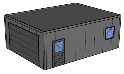 Platdak loods/ garage 6x8m | Goothoogte 3m | Vanaf € 27.007,- excl. BTW Platdak loods/ garage 6x8m | Goothoogte 3m | Vanaf € 27.007,- excl. BTW