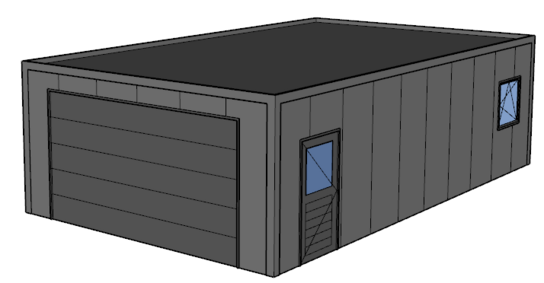 Platdak loods/ garage 6x10m | Goothoogte 3m | Vanaf € 30.359,- excl. BTW Platdak loods/ garage 6x10m | Goothoogte 3m | Vanaf € 30.359,- excl. BTW