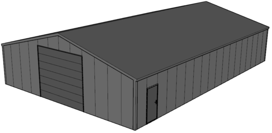 Zadeldak loods 12x18m | Diverse goot-/nokhoogtes | Vanaf 49.126,- excl. BTW Zadeldak loods 12x18m | Diverse goot-/nokhoogtes | Vanaf 49.126,- excl. BTW